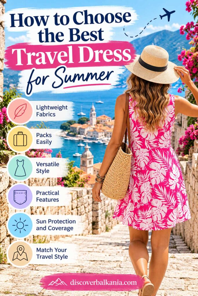 How to Choose travel dresses for hot weather casual summer travel dresses