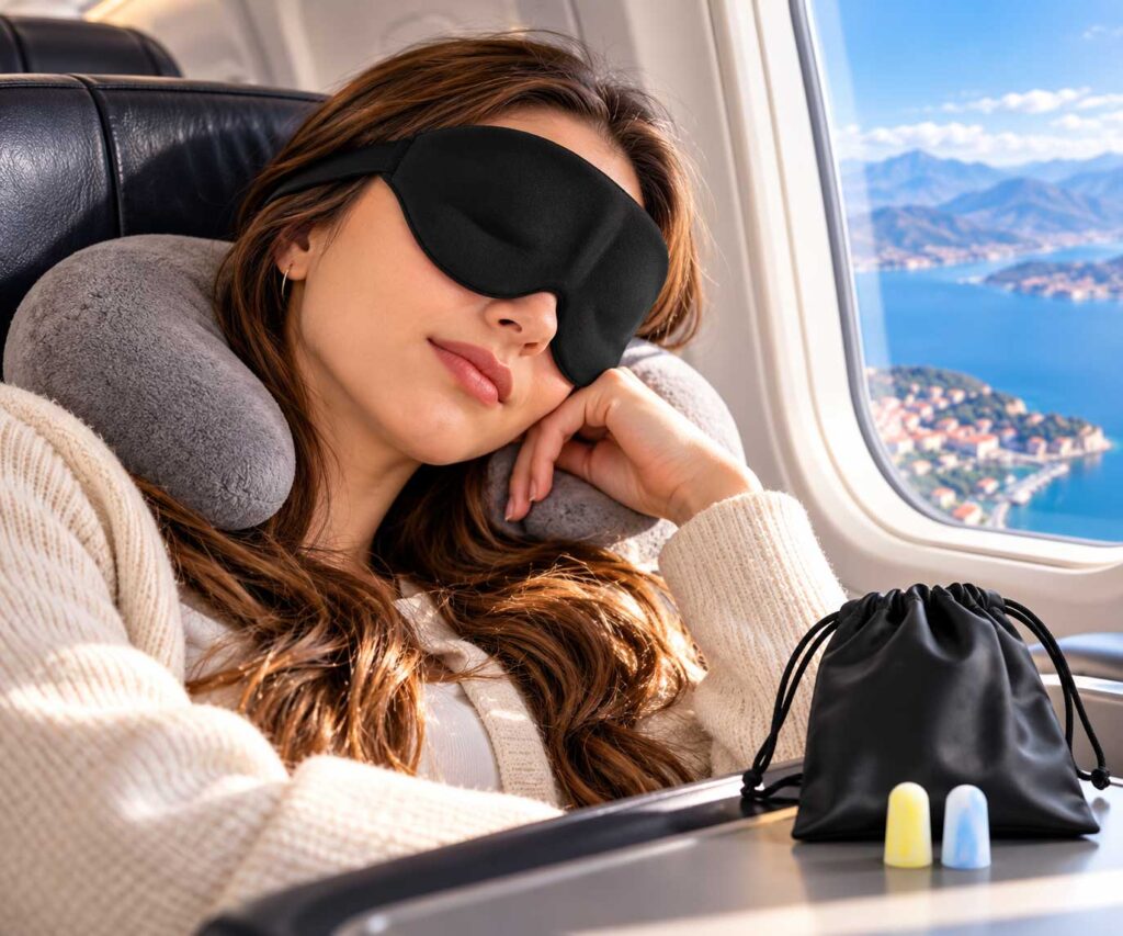 3D Contoured Sleep Mask