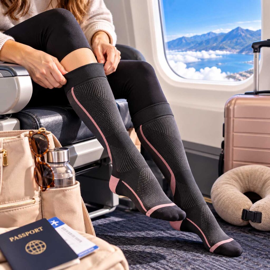 Compression Socks carry on essentials for women