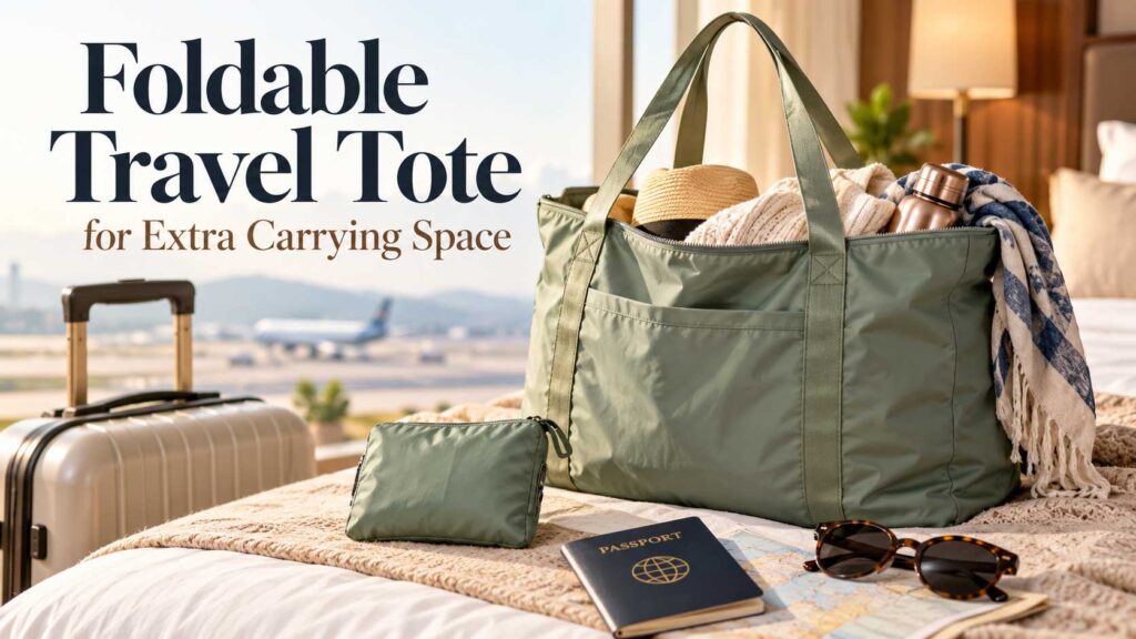 Foldable Travel Tote