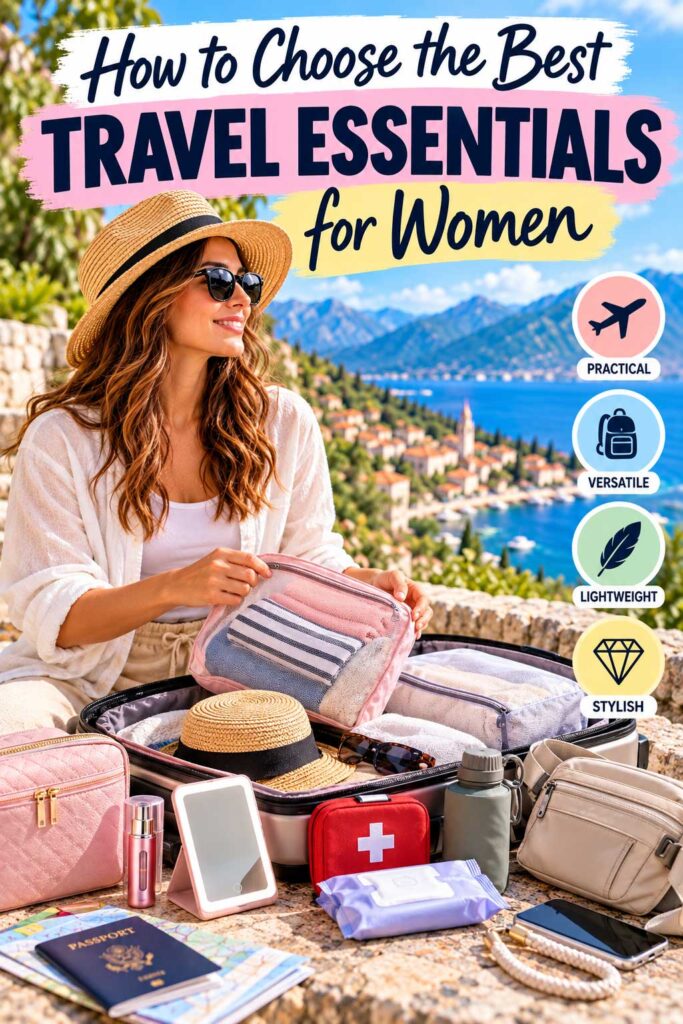 How to Choose the Best Travel Essentials for Women