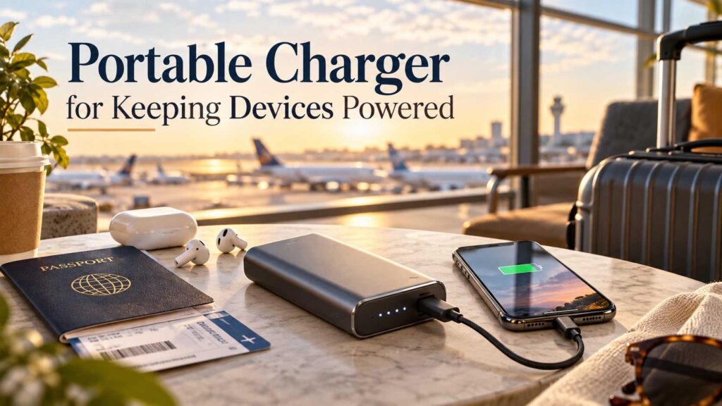 Portable Charger products that make traveling easier