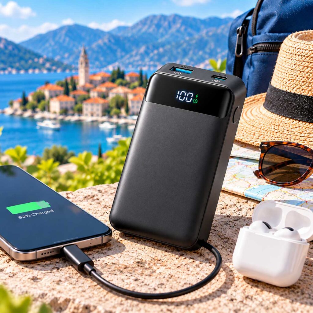 Portable Power Bank must have travel accessories for women