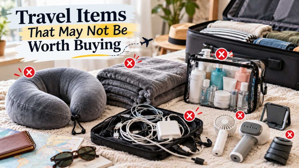 Travel Items That May Not Be Worth Buying