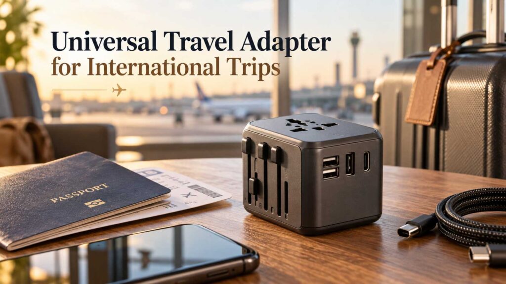 Universal Travel Adapter Amazon travel accessories