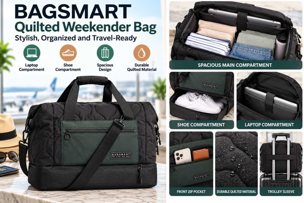 BAGSMART Walker 34L Weekender