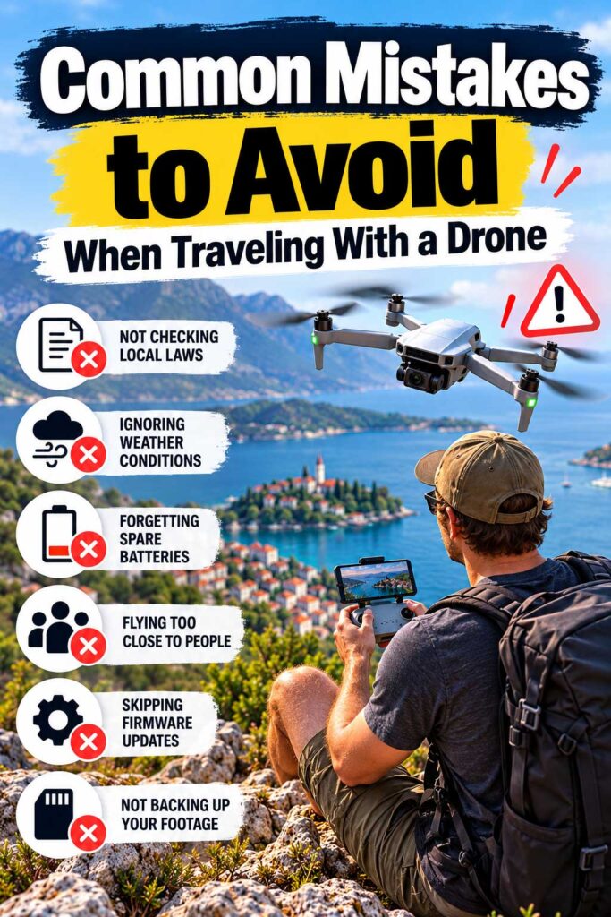 Common Mistakes to Avoid When Traveling With a Drone