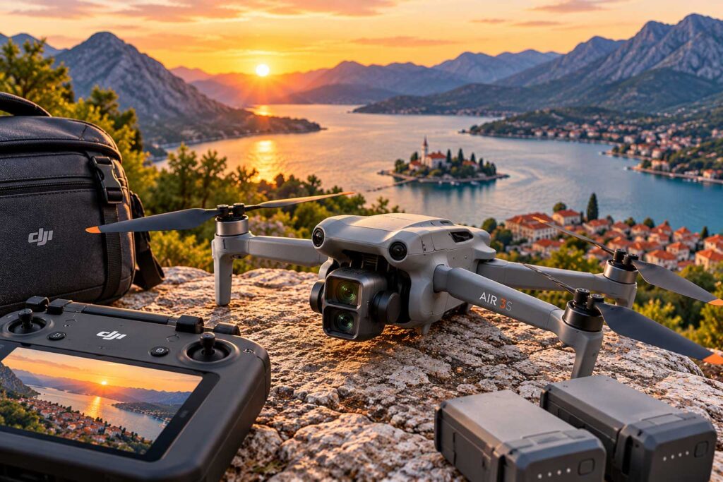 DJI Air 3S Best Premium travel photography drone
