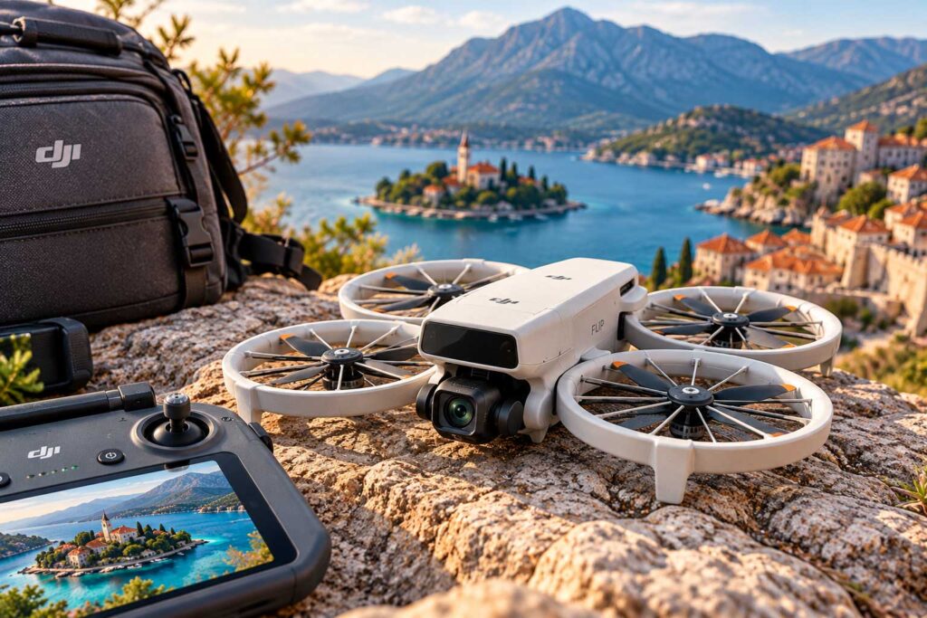 DJI Flip beginner travel drone