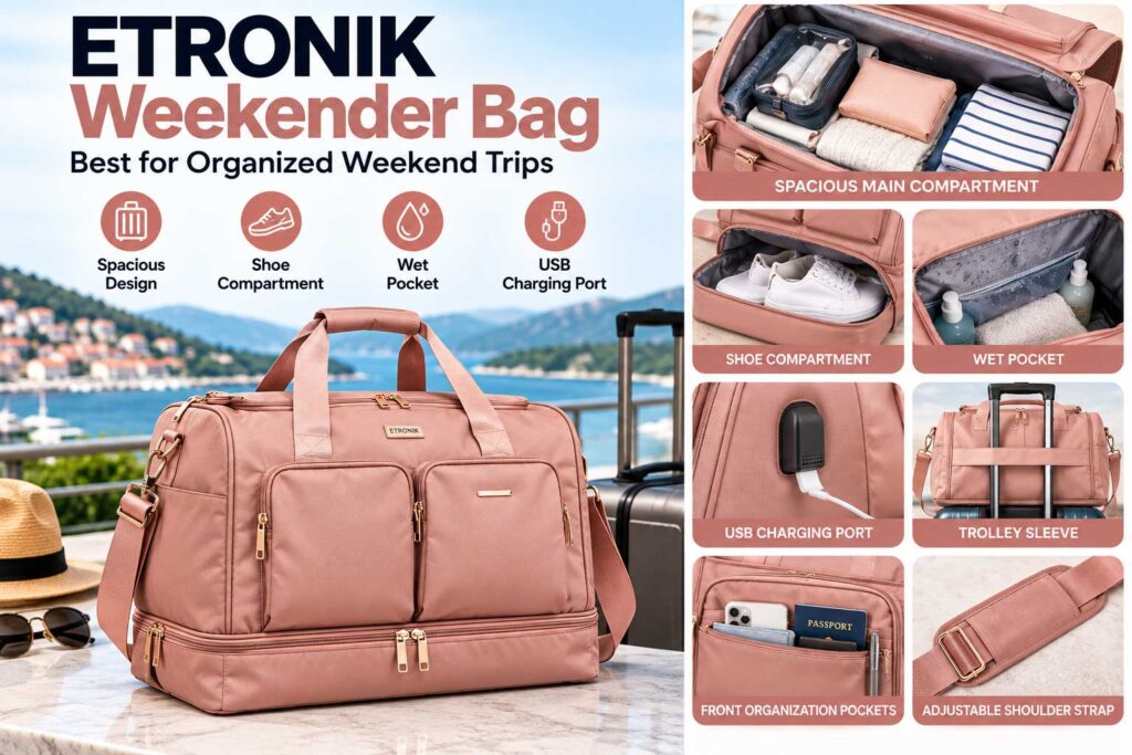 ETRONIK Weekender Bag