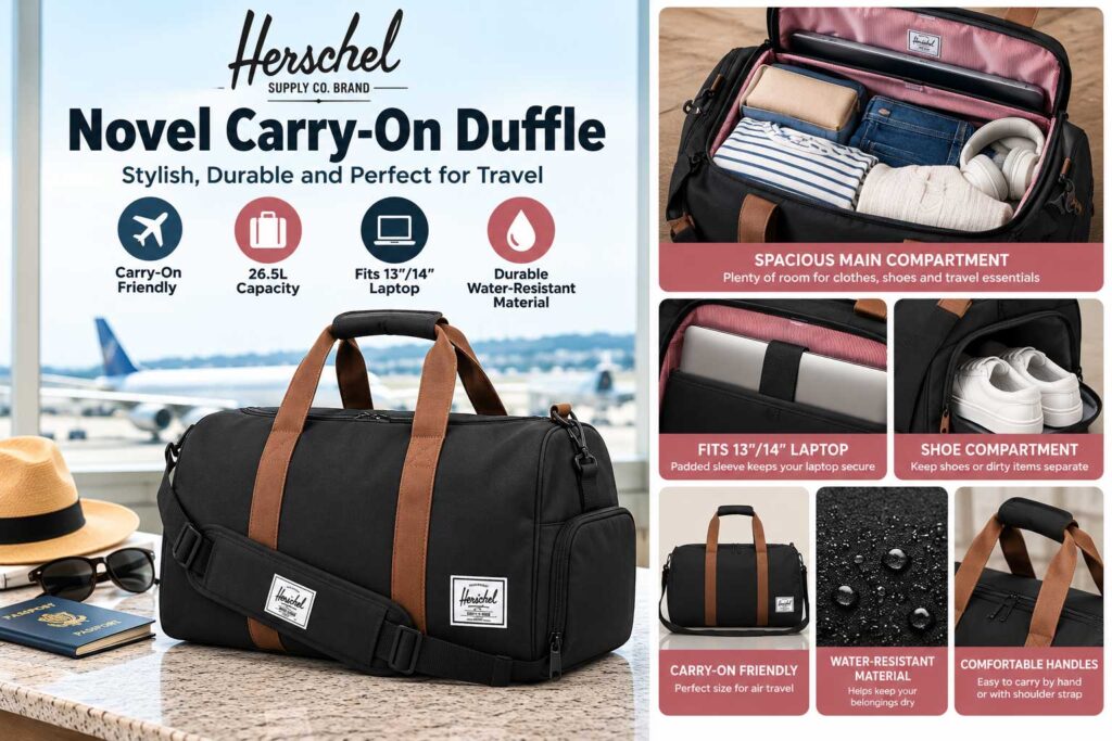 Herschel Novel Carry-On Duffle