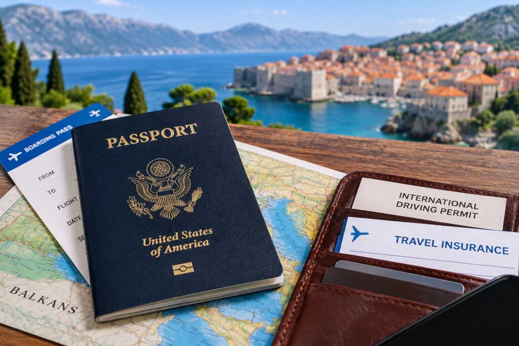 Passport and Entry Documents Travel Essentials for the Balkans 
