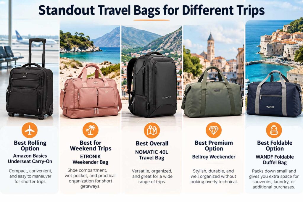 best Amazon travel bags