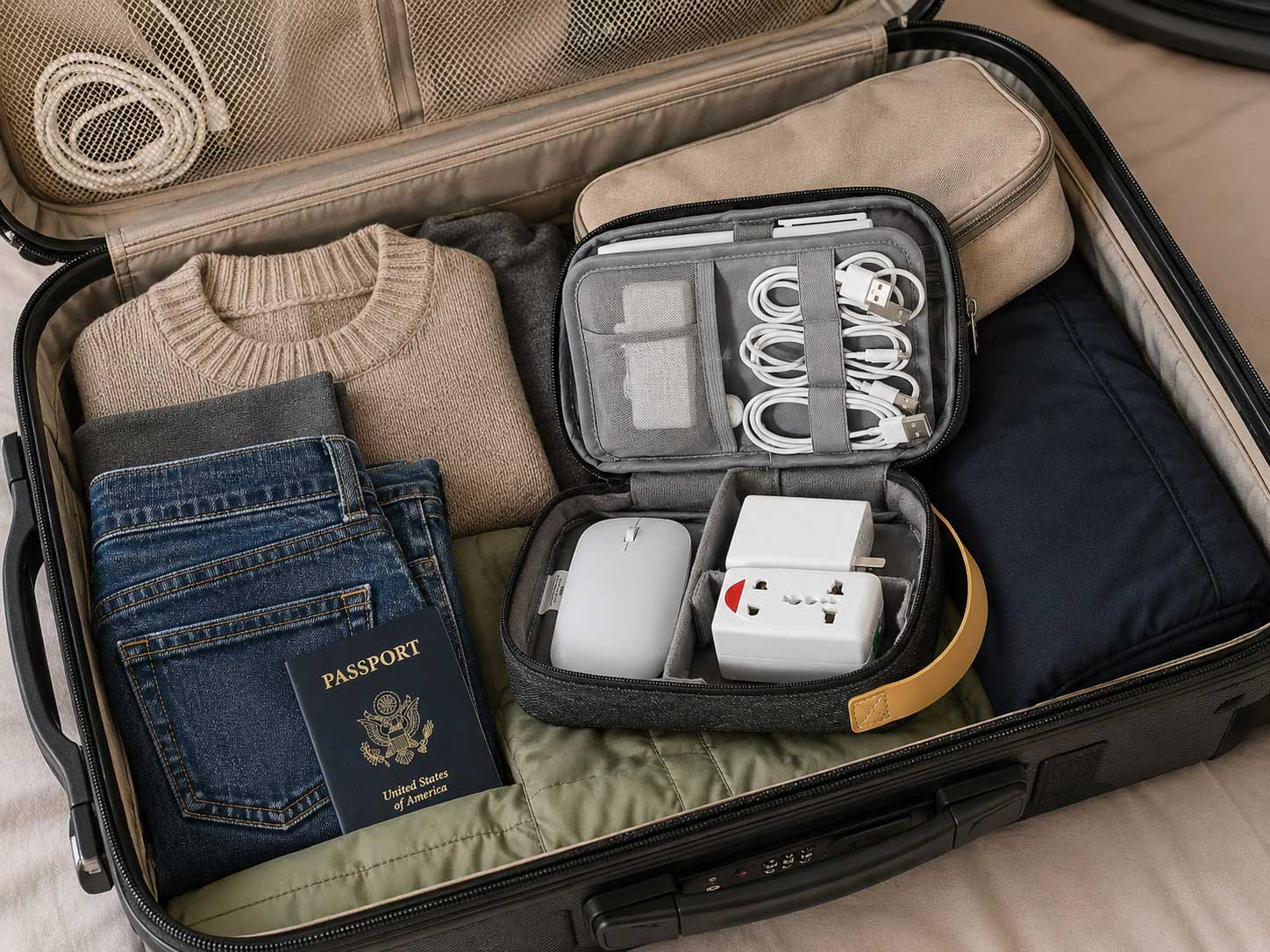 Travel Cable Organizer