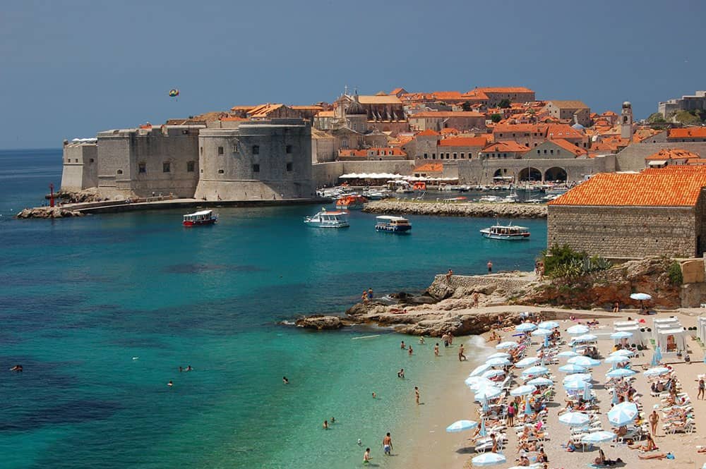 Sveti Jakov Beach Dubrovnik Croatia