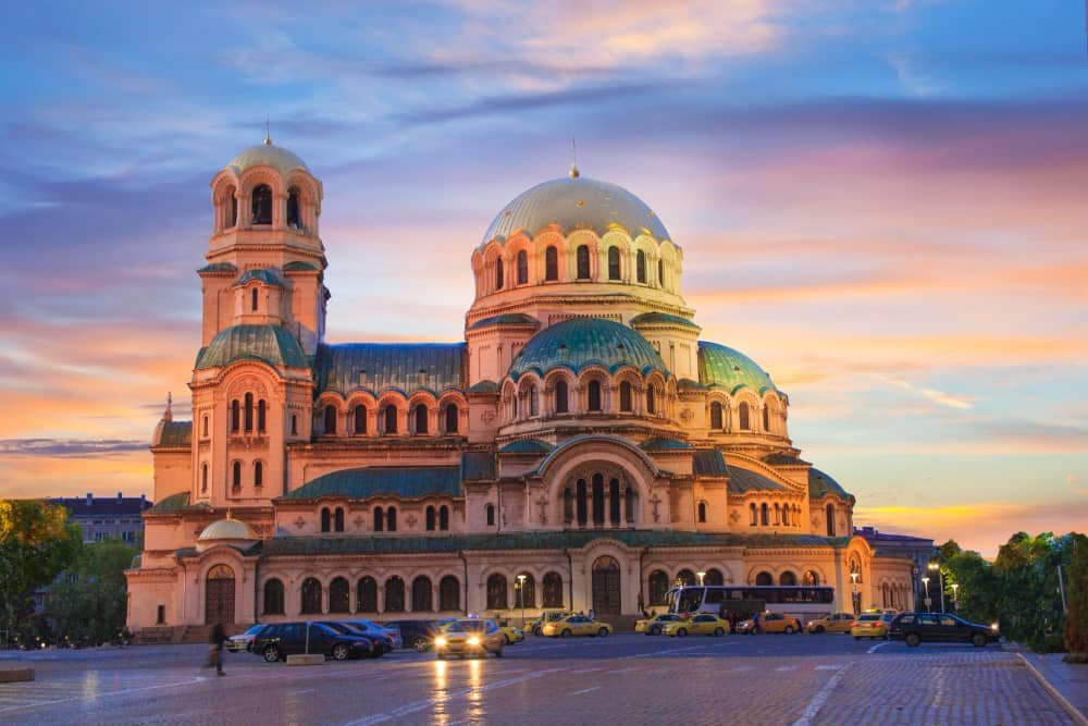 Alexander Nevsky cathedral Sofia Bulgaria