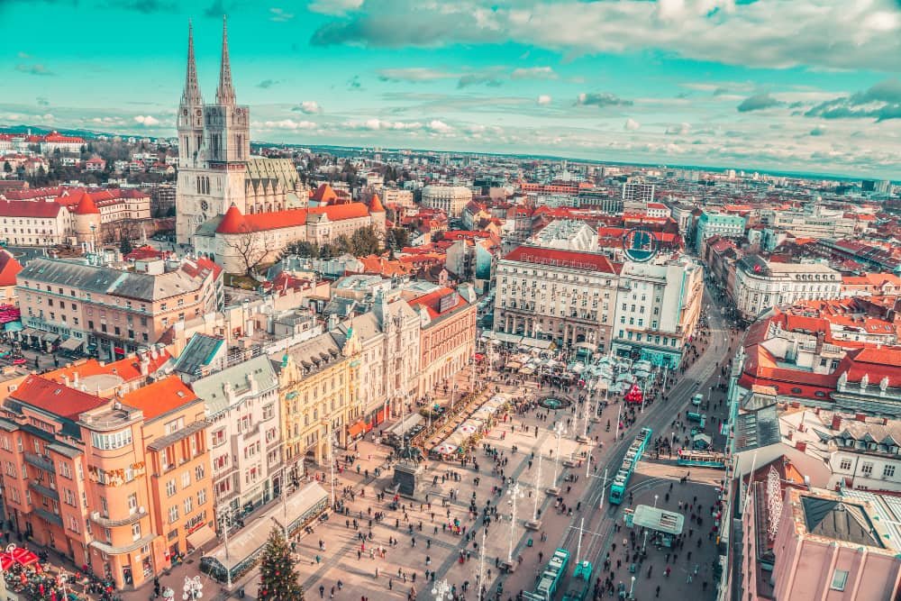 beautiful Zagreb Croatia