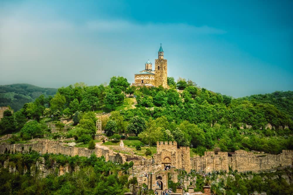 Tsarevets Fortress Bulgaria