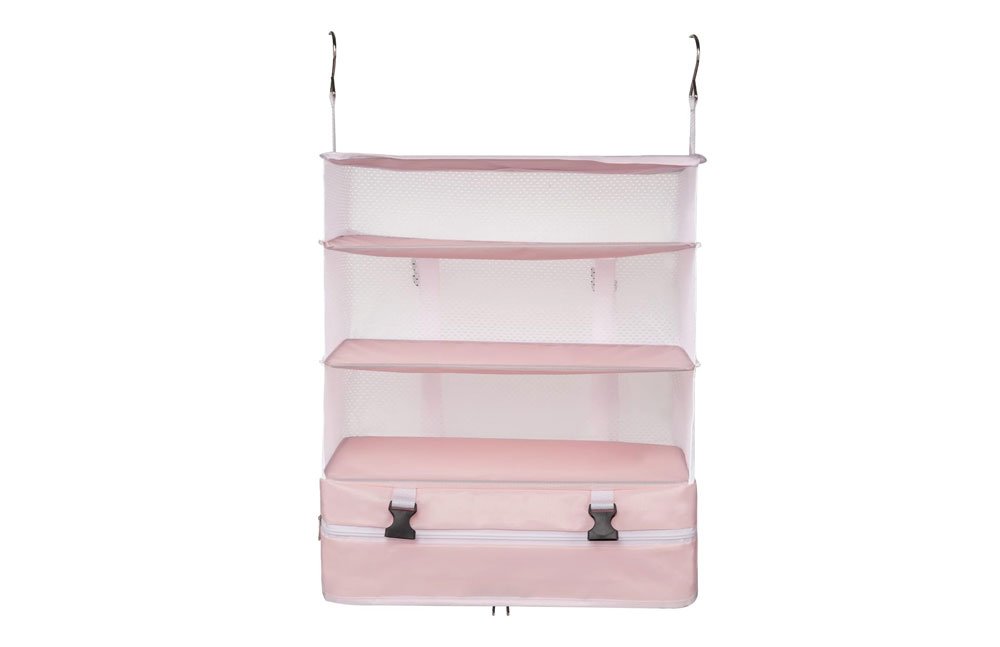 Portable Hanging Travel Shelves Bag & Organizer